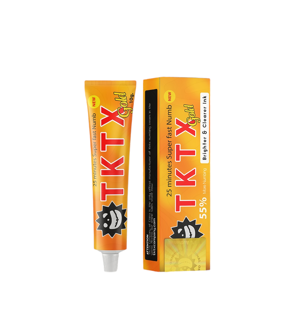 TKTX Gold 55% – Crème cosmétique pour le confort pendant les procédures esthétiques